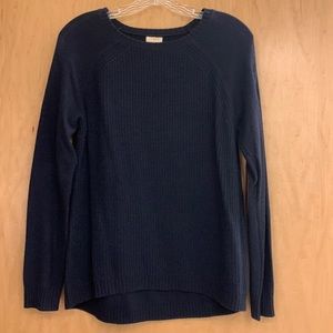 J.Crew Navy Blue Sweater